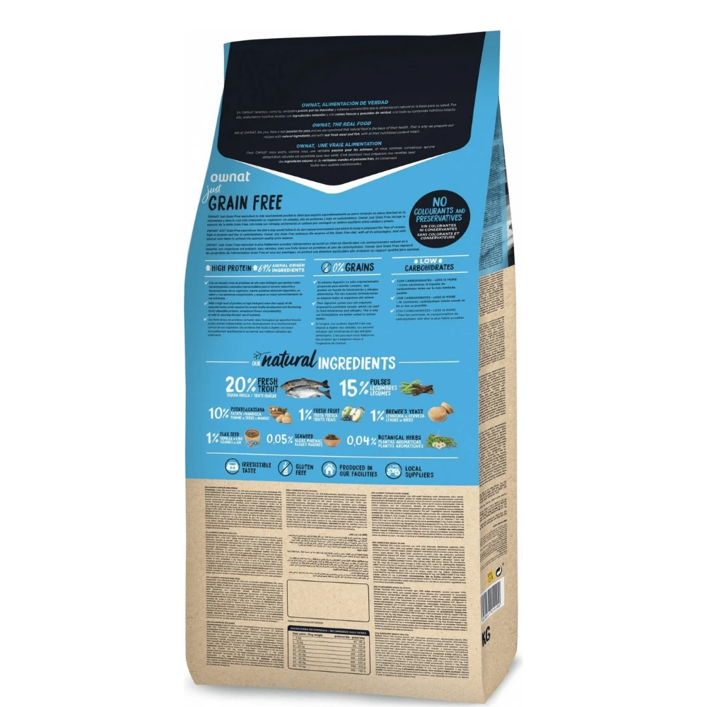 Ownat just a la truite 14kg