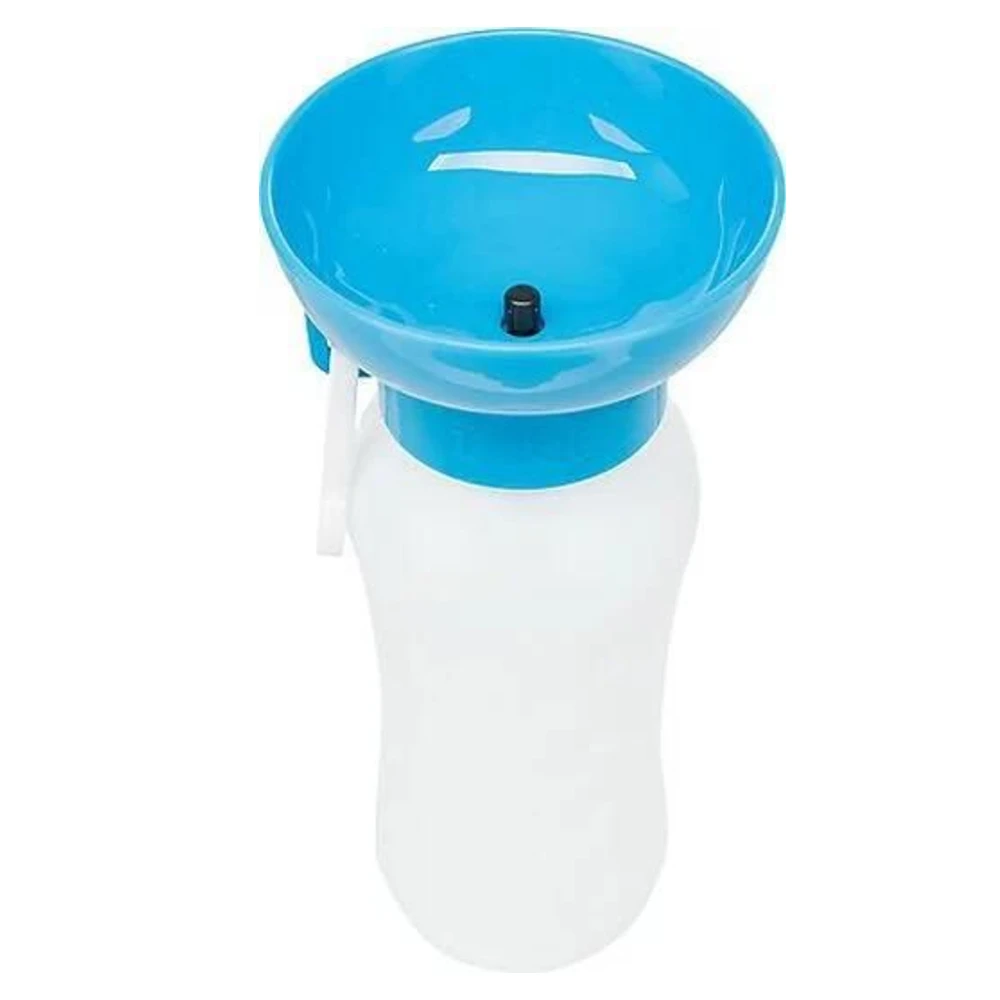 Gourde de voyage chien Trixie 550 ml avec écuelle