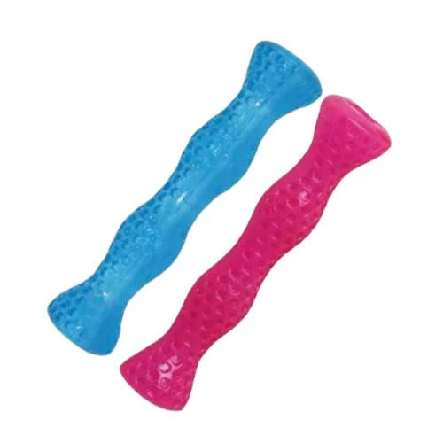 jouet bâton chien résistant bleu