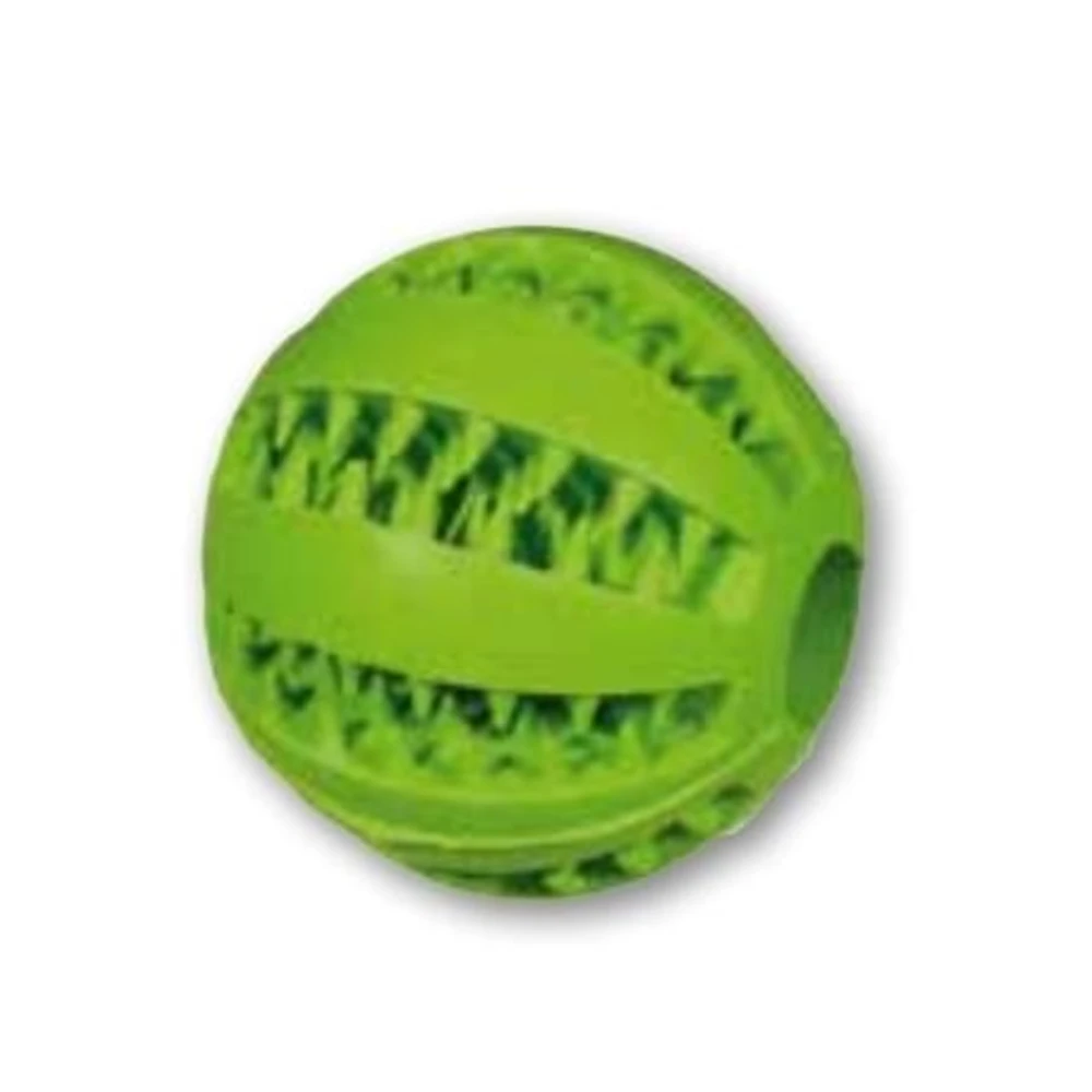 Balle en caoutchouc soin dentaire pour chien