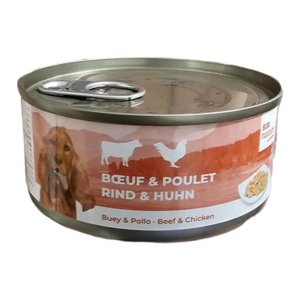 Pâtée Bubi Nature au bœuf et poulet 150 g pour chien