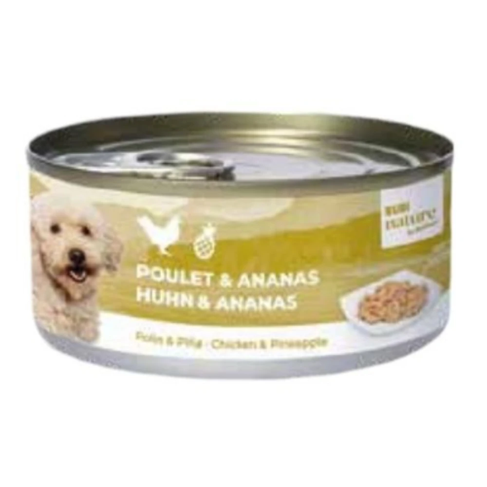 Pâtée Bubi Nature au poulet et ananas 150 g pour chien