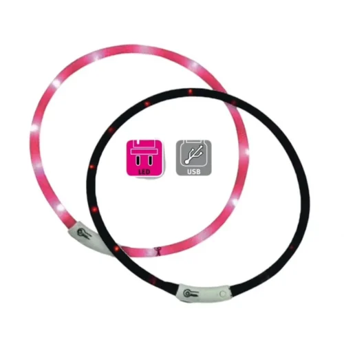 Collier lumineux LED Bubimex pour chien