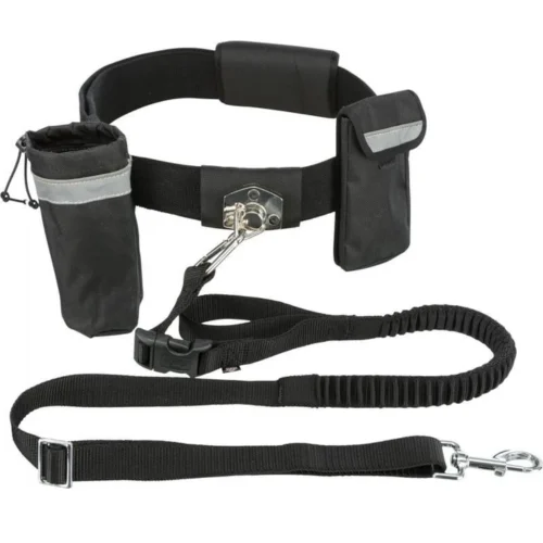 ceinture de jogging pour chien Trixie mains libres