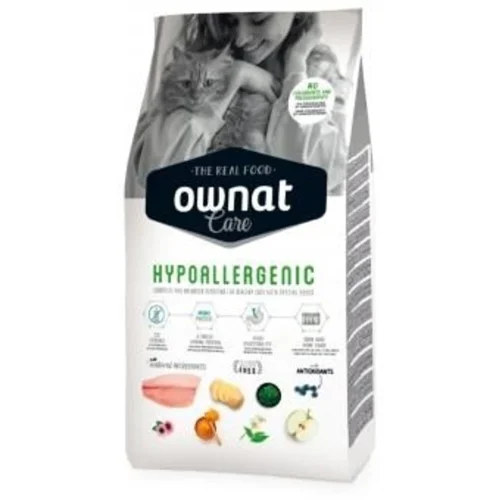 Croquettes chat Ownat Care Hypoallergenic 3 kg
