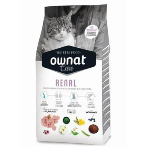 Croquettes chat rénal Ownat Care 3 kg