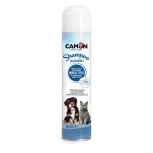 spray shampoing sec chien et chat CAMON flacon