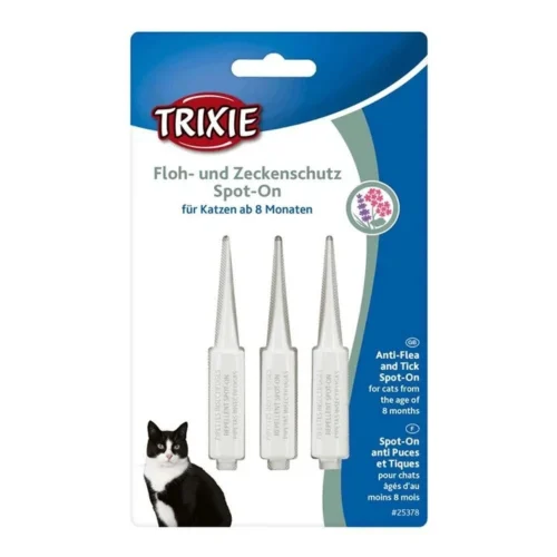 Pipette anti-puce et tiques Trixie pour chiens