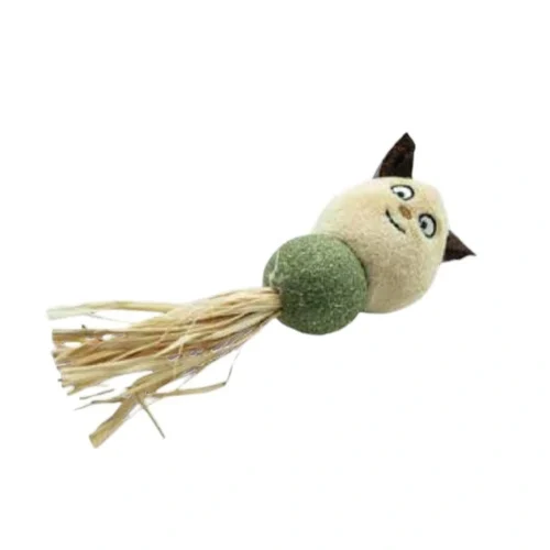 jouet peluche herbe à chat Bubimex