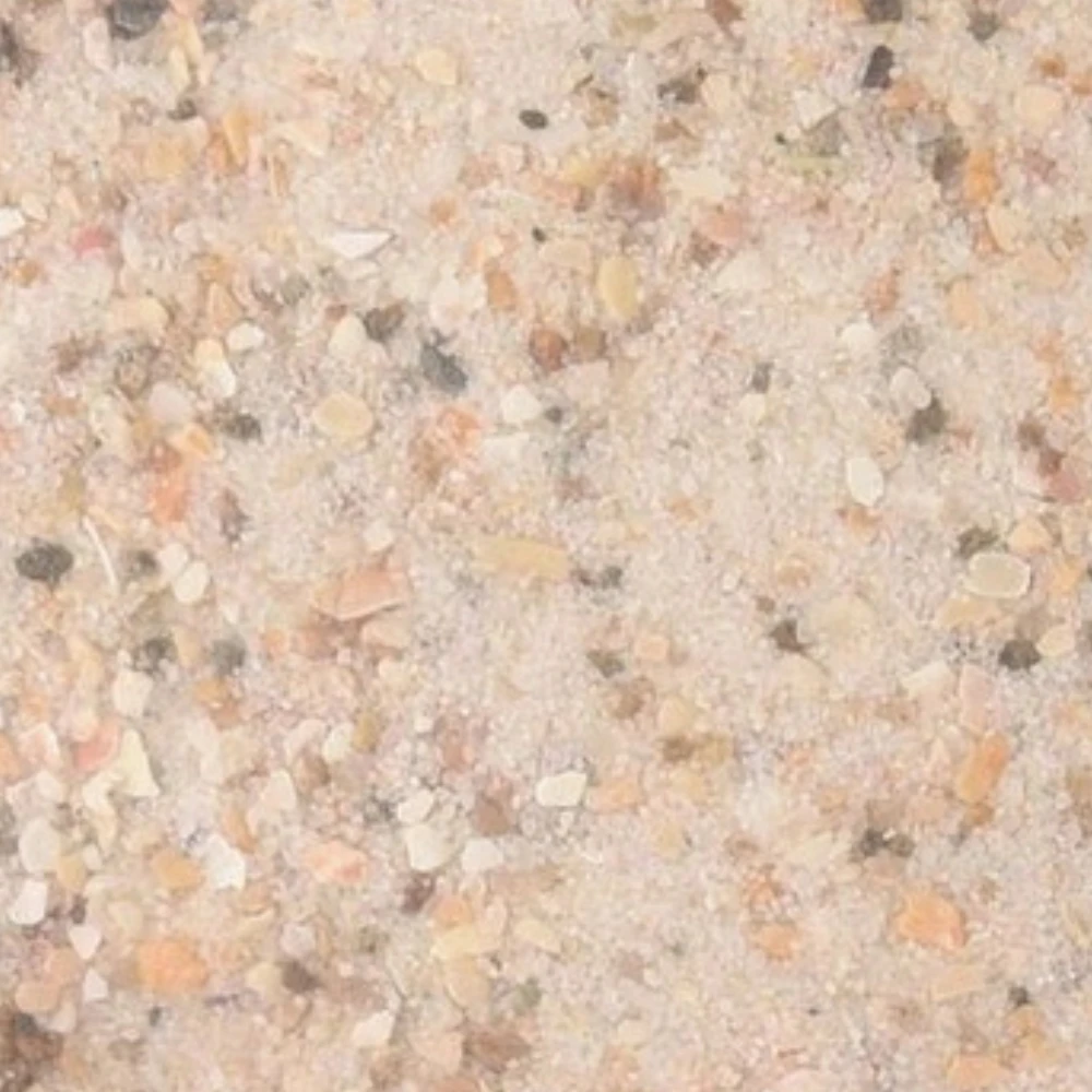 Sable de cage coquillage anis blanc