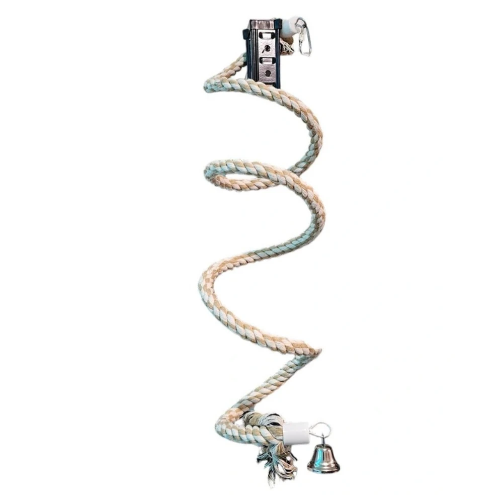 Corde spirale pour oiseaux Bubimex avec clochette