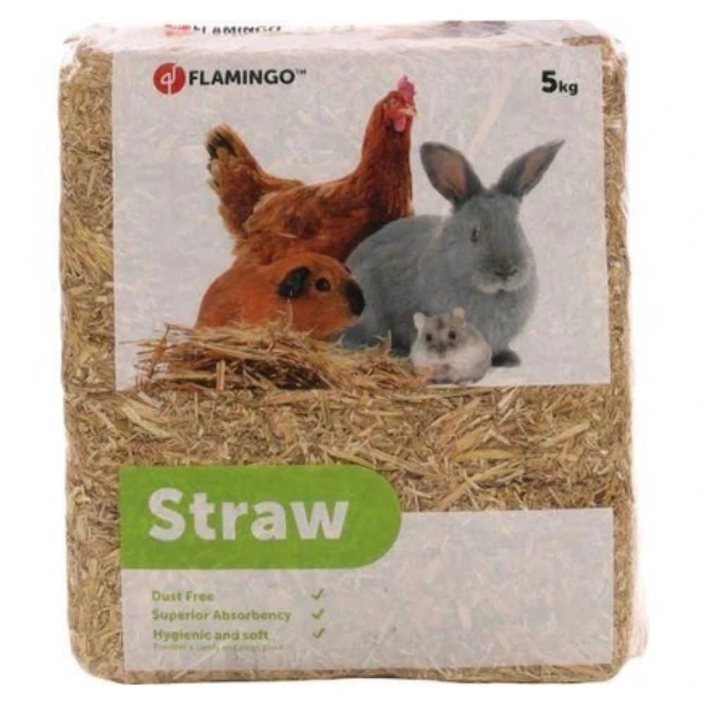 Litière paille naturelle pour rongeurs 5 kg