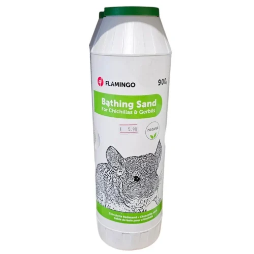 Sable naturel pour chinchillas et gerbilles – bouteille 900 g