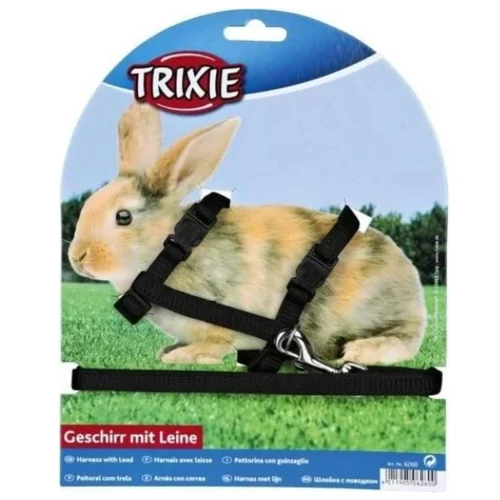 harnais pour lapin avec laisse Trixie
