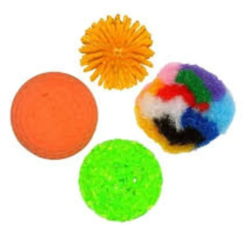 Lot de balles pour chats 3,5 cm