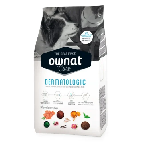 Alimentation chien sensible et poil brillant