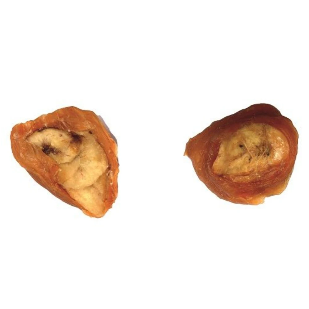 Filet de poulet et banane séché