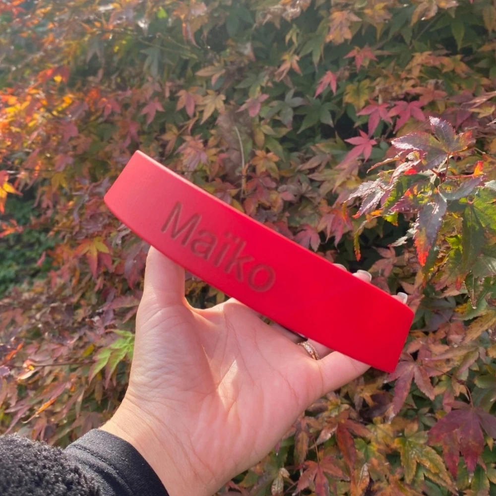 Collier pour chien personnalisé Nox 16mm