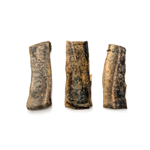 Lanières de peau de morue pour chien – Friandise naturelle à mâcher