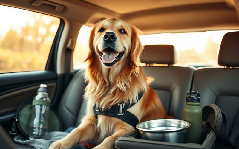 Voyager chien été : checklist matériel sécurité Poil&Caille